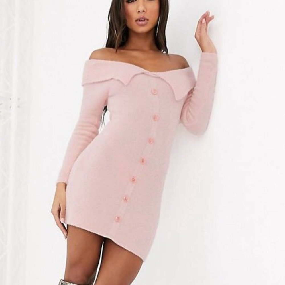 Fluffy Pink Y2K Style Barbie Dress